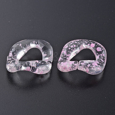 Transparent Acrylic Linking Rings OACR-N009-016A-10-1