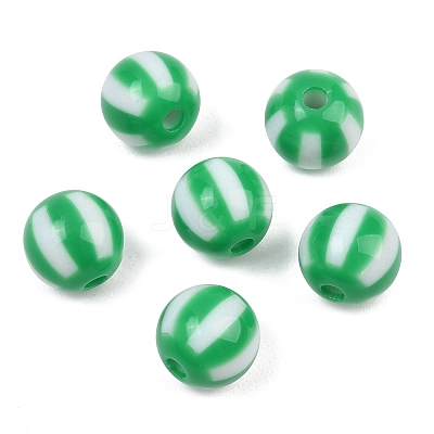 Opaque Acrylic Beads OACR-D314-07J-1