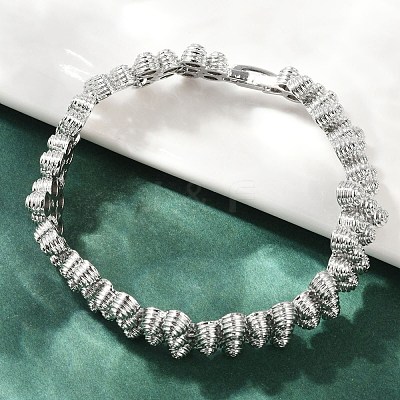 Brass Bracelets for Women BJEW-M104-02P-1