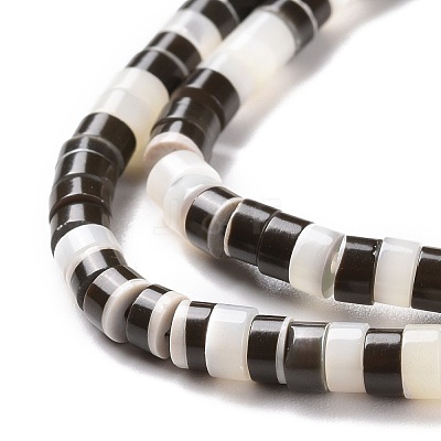 Natural Trochid Shell Beads Strands SSHEL-G023-02C-04-1