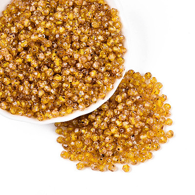 Picasso Baking Paint Glass Seed Beads SEED-N007-37K-1