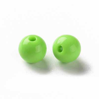 Opaque Acrylic Beads MACR-S370-C8mm-A06-1