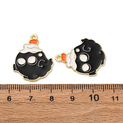 Halloween Alloy Enamel Pendants LS-STAS-I354-01G-C01-1