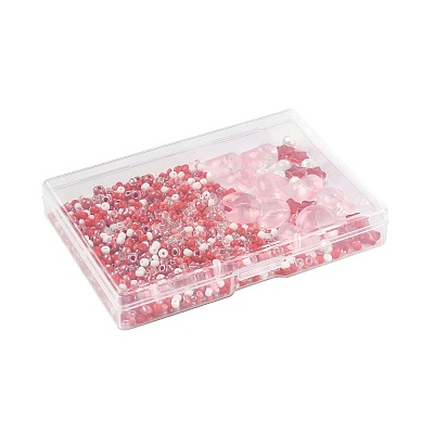 Mixed Styles Glass Beads Strands EGLA-FS0002-63E-1