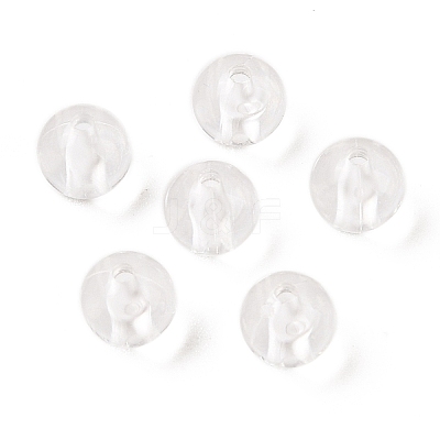 Transparent acrylic beads X-PL526_8MM-1