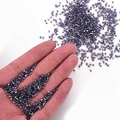 Glass Bugle Beads SEED-S032-11A-111A-1