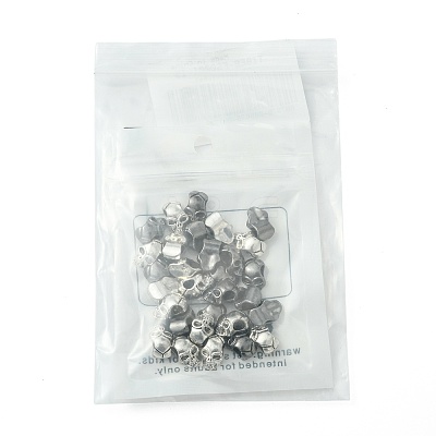 30Pcs 2 Colors Tibetan Style Alloy European Beads TIBEB-FS0001-19-1