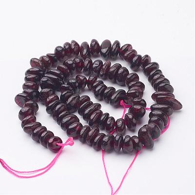 Natural Garnet Beads Strands X-G-J234-15-1