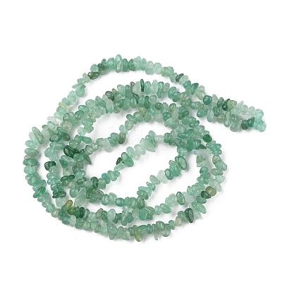 Natural Green Aventurine Beads Strands G-G0003-B36-1