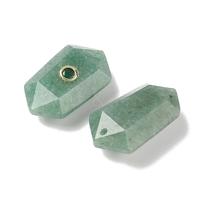 Natural & Synthetic Mixed Gemstone Faceted Pendants G-B151-02-1