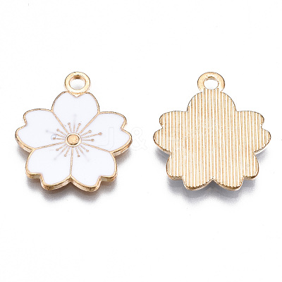 Alloy Enamel Pendants X-ENAM-S121-115-1