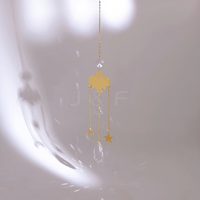 Teardrop Glass Suncatchers PW-WGBFFA3-02-1