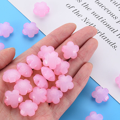 Imitation Jelly Acrylic Beads LS-MACR-S373-87-E10-1