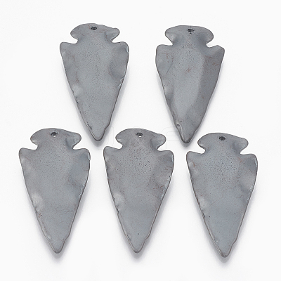 Non-magnetic Synthetic Hematite Pendants G-T094-06-1