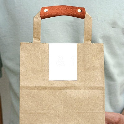 3Pcs Rectangle PU Leather Detachable Handle FIND-GF0001-49-1