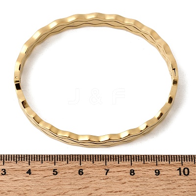 304 Stainless Steel Hinged Bangles BJEW-D408-15G-1