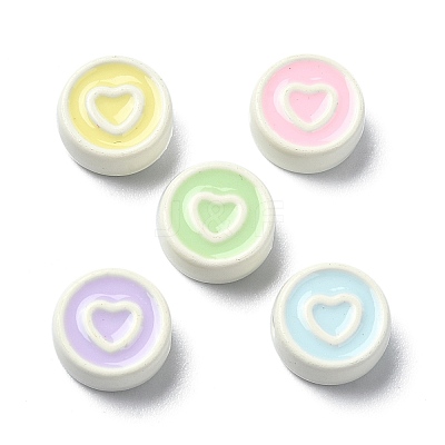 40Pcs Alloy Enamel Beads FIND-CJ0002-51-1