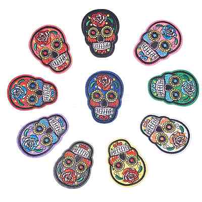 Computerized Embroidery Cloth Iron On Patches DIY-WH0139-A-M-1