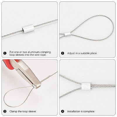 304 Stainless Steel Wire Rope OCOR-WH0032-09B-1