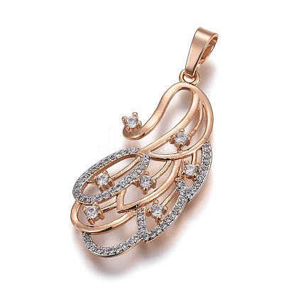 (Jewelry Parties Factory Sale)Brass Micro Pave Cubic Zirconia Jewelry Sets SJEW-F189-15KCG-1