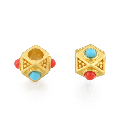 Alloy Enamel Beads FIND-G035-33MG-1