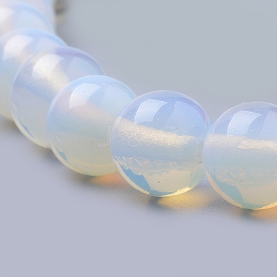 Opalite Beads Strands G-S259-48-6mm-1