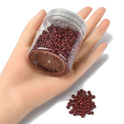 1300Pcs 6/0 Glass Seed Beads SEED-YW0002-19C-1