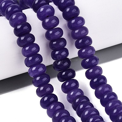 Natural White Jade Beads Strands G-Q613-01F-24-1