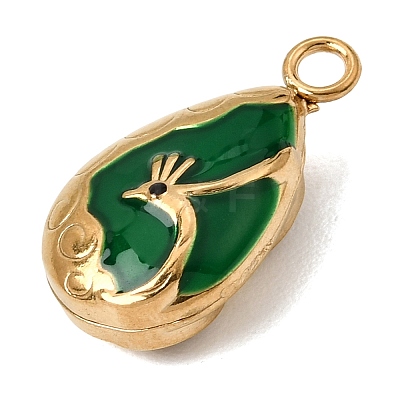 304 Stainless Steel Enamel Pendants SA-CBA7FC1-11G-1