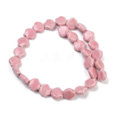 Handmade Porcelain Beads Strands PORC-Q002-01A-04-1