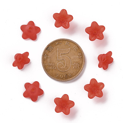 Transparent Acrylic Beads PL554-01-1