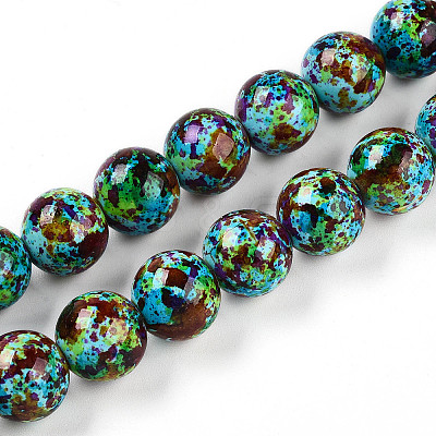 Synthetic Turquoise Beads Strands TURQ-T004-08A-04-1