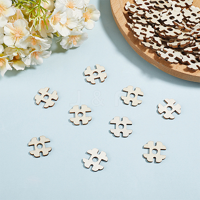 1 Set 1-Hole Wood Buttons BUTT-CY0001-16B-1