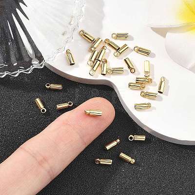 SHEGRACE Brass Cord Ends XGRQ2O756-432G-1
