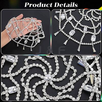 Alloy Rhinestone Headbands for Women AJEW-WH20020-241P-1