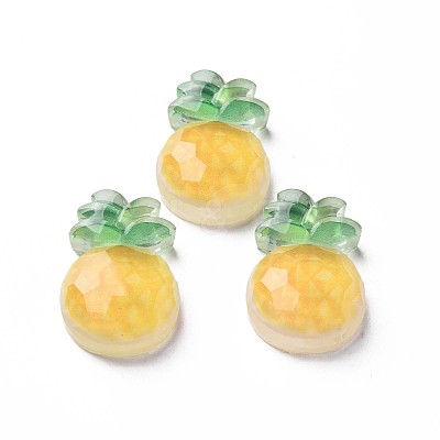 Transparent Epoxy Resin Cabochons CRES-S365-10-1