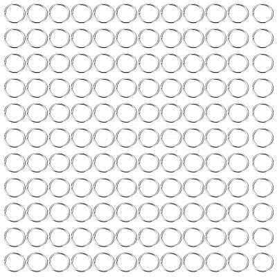 304 Stainless Steel Open Jump Rings STAS-TA0002-99B-1