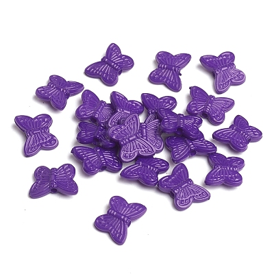 Opaque Acrylic Beads SACR-S025mm-04-1