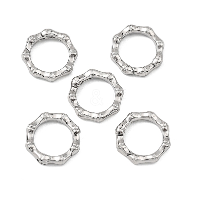 SHEGRACE Brass Spring Gate Ring XGRQ58042-757P-1