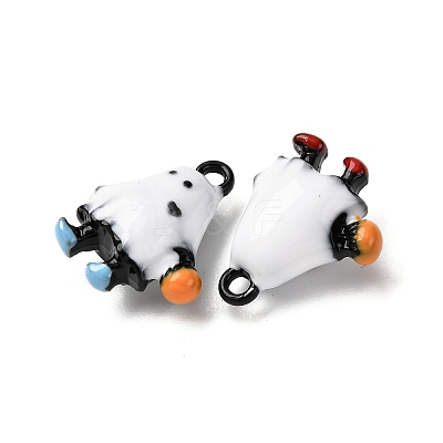 Halloween Alloy Enamel Charms ENAM-D307-01A-1
