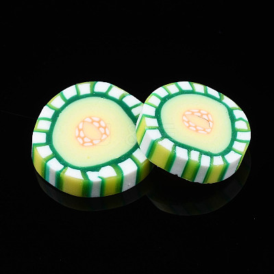 Handmade Polymer Clay Cabochons CLAY-N006-55-1