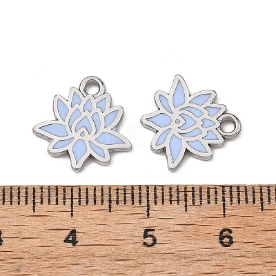 Alloy Enamel Pendants ENAM-G235-02P-02-1