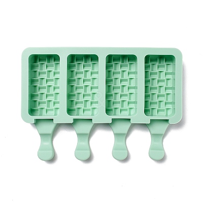 Food Grade DIY Rectangle Ice-cream Silicone Molds LS-DIY-D062-05A-1