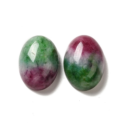 Dyed Natural Jade Cabochons X-G-G975-01C-04-1