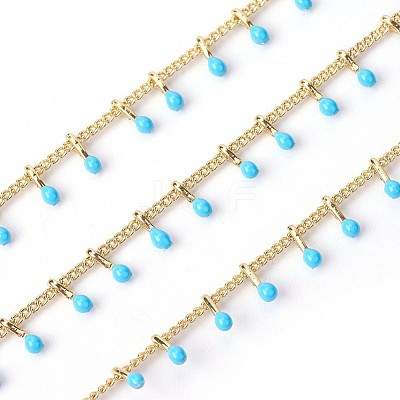 Handmade Enamel Beaded Chains CHC-P007-D01-1