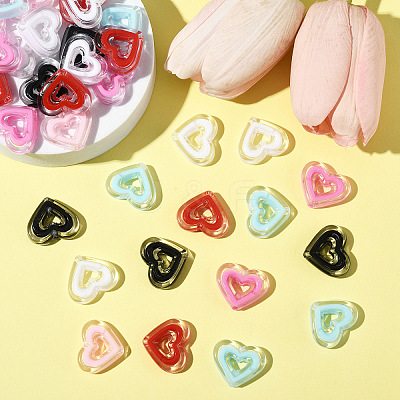 30Pcs Acrylic Beads SACR-YW0001-80A-1