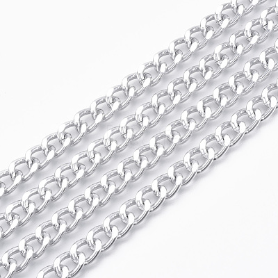 Unwelded Aluminum Curb Chains CHA-S001-117B-1