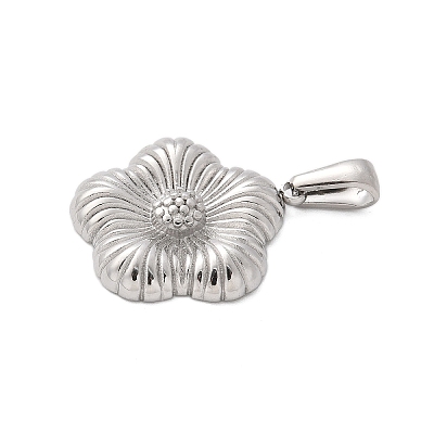 304 Stainless Steel Pendants STAS-Q349-01B-P-1