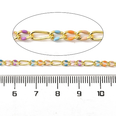 Brass Figaro Chains CHC-F020-13G-06-1