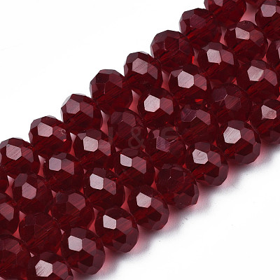 Glass Beads Strands EGLA-A034-T8mm-D32-1